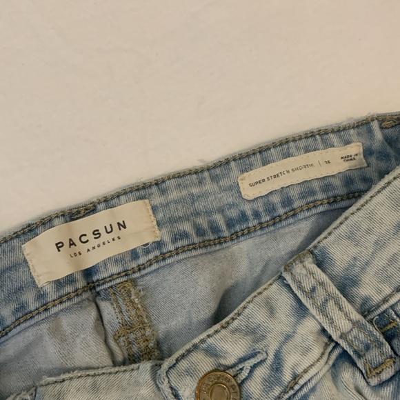 Pacsun Jeans Shorts Size 26 - Picture 3 of 3